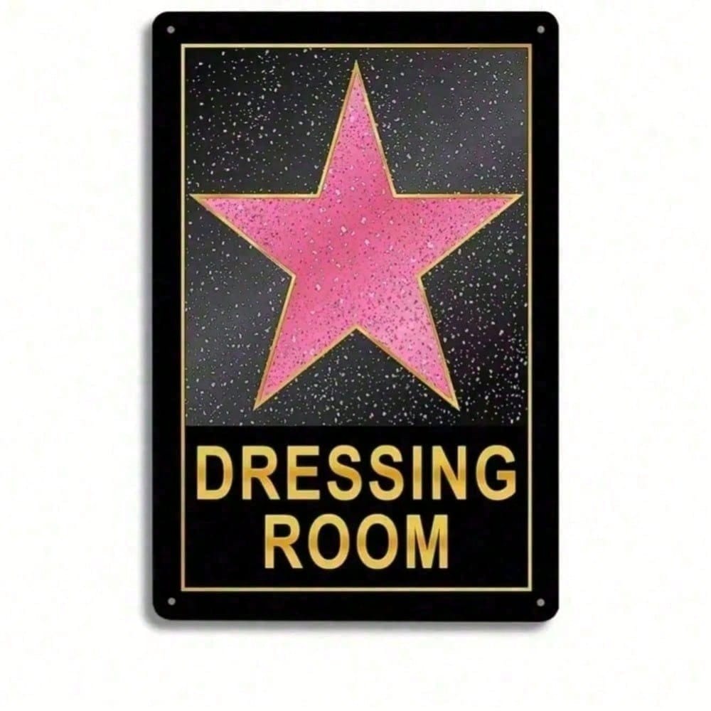Home Improvement Show - Pink Star aluminium blikken bord esthetische