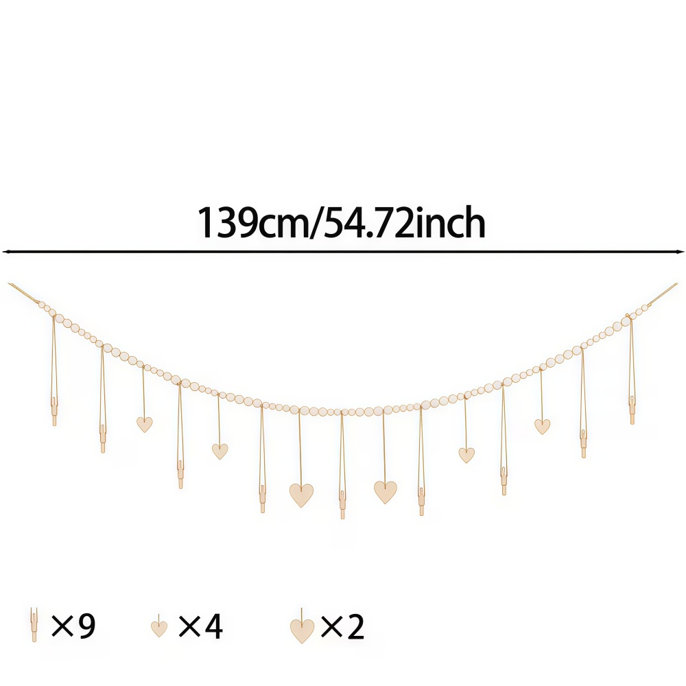 1 stuk kralenkoord foto-opberg - Picture Hanging Strip recensie en prijs