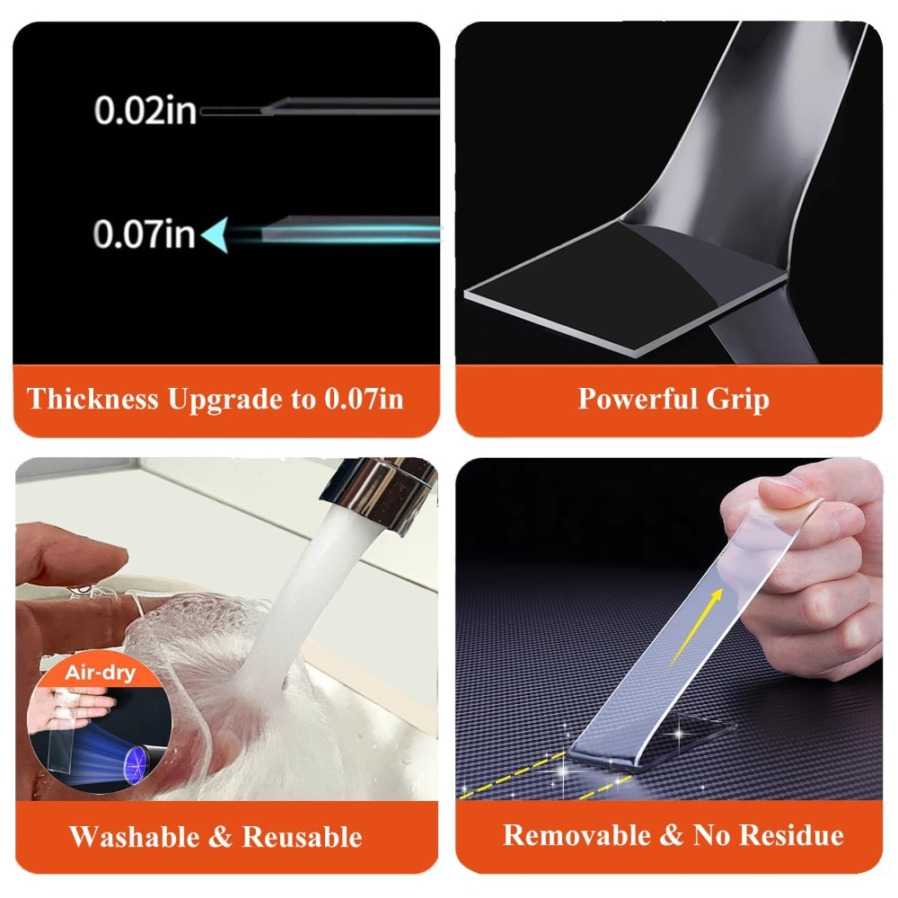 Dubbelzijdige, extra sterke kl - Picture Hanging Strip recensie en prijs