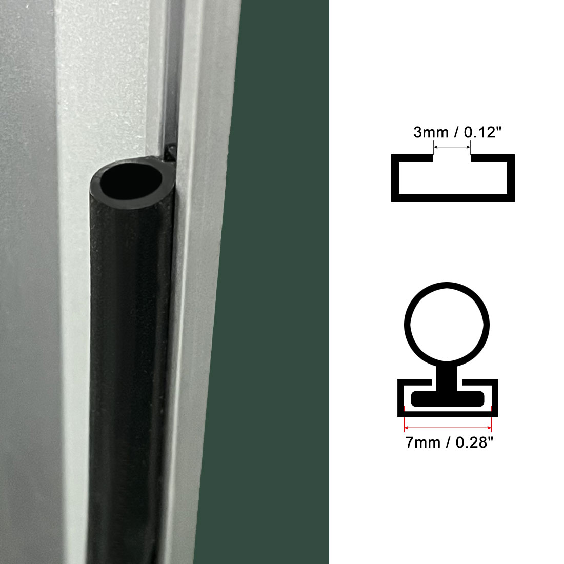 Uxcell 1/3/5 meter T-Slot Moun - Picture Hanging Strip recensie en prijs