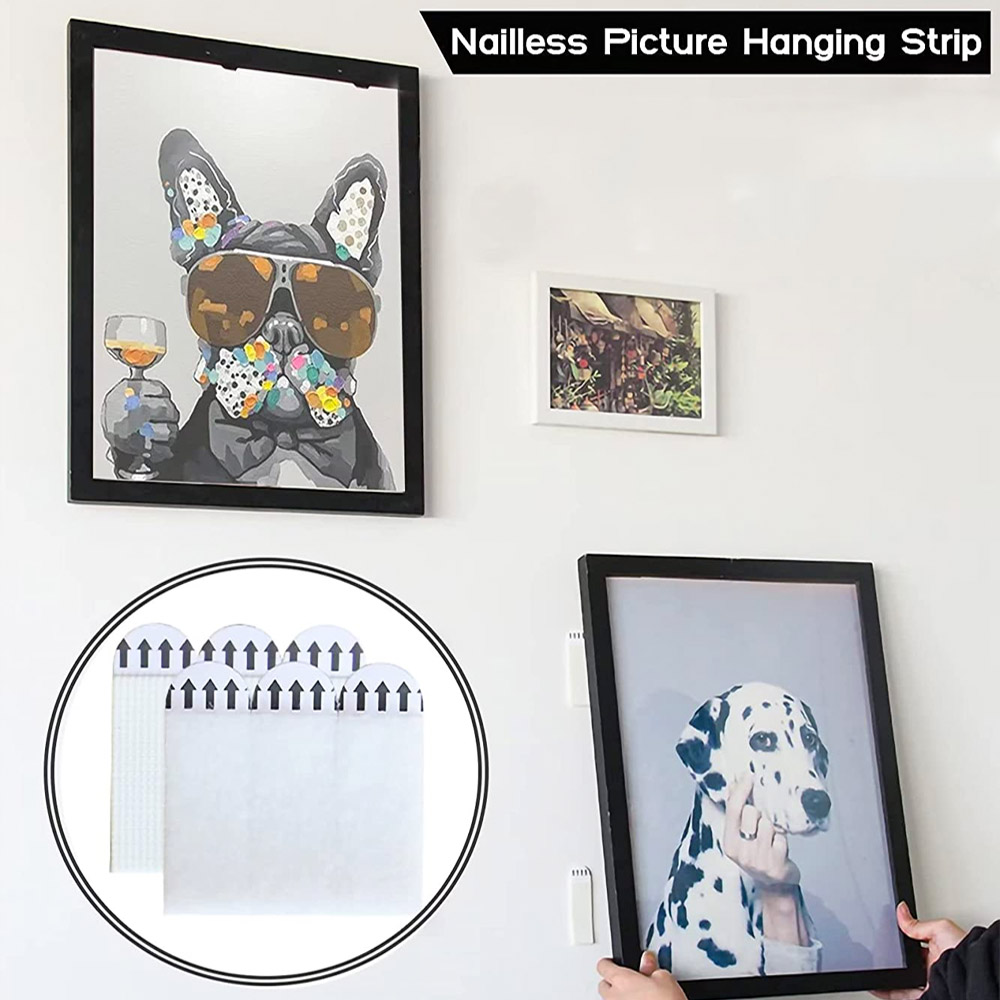 10PCS Dubbelzijdig Zelfklevend - Picture Hanging Strip recensie en prijs